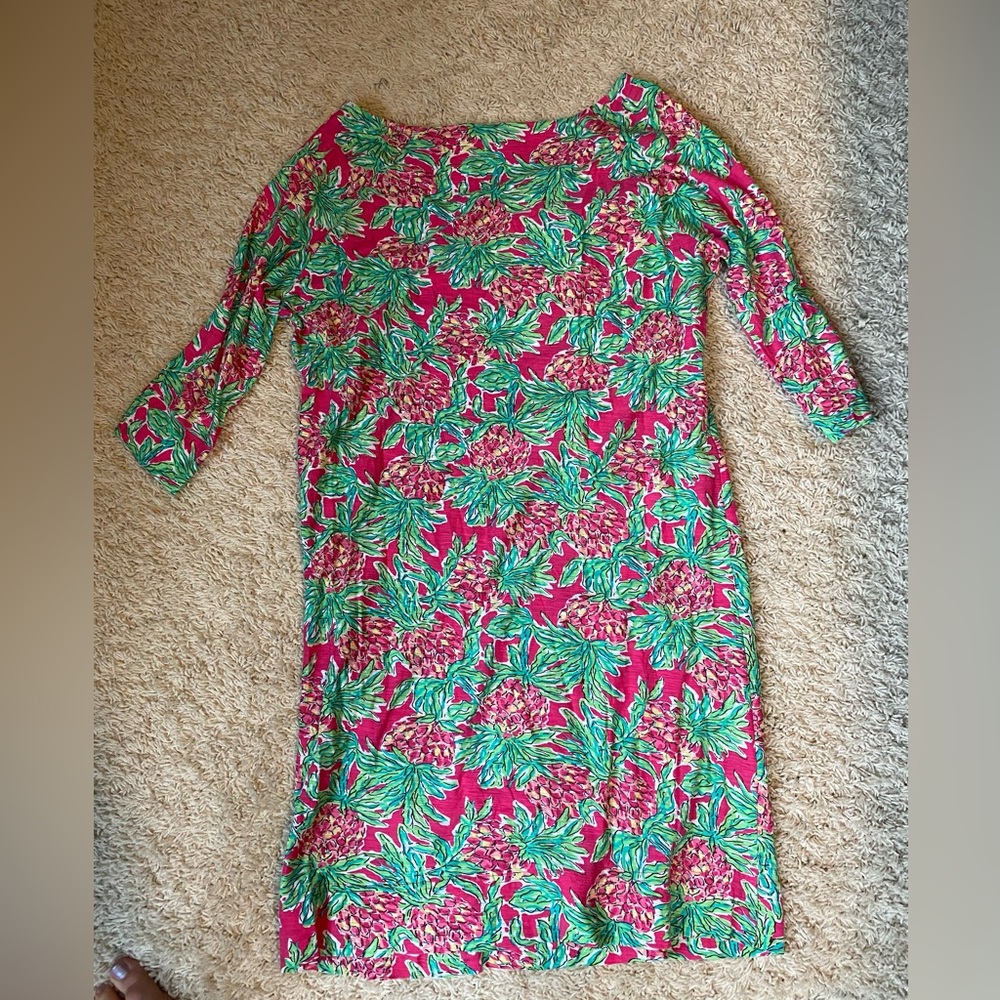 Lilly Pulitzer Pineapple Dress Size M